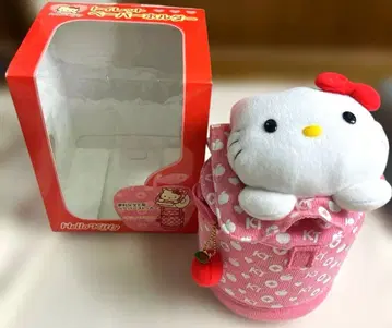 미사용 새상품 2003년 헬로키티 화장실 페이퍼 홀더