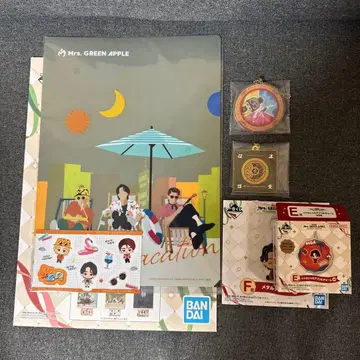 Mrs. GREEN APPLE 1번 복권 E상 F상 H상 3종 세트