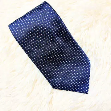 dunhill 네이비 도트 넥타이