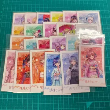 브이스포! 연말 카운트다운 2024 폴라로이드풍 카드 23종 컴플리트