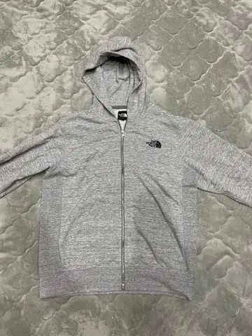 The North Face 그레이 풀 집업 후드티