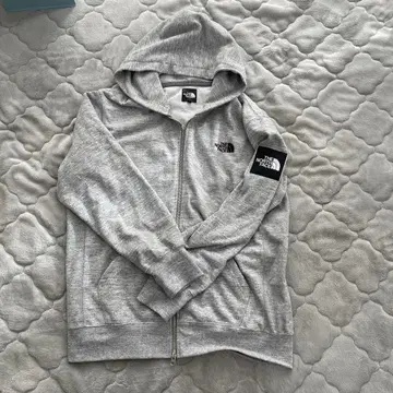 The North Face 그레이 풀 집업 후드티