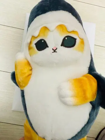 mofusand 모프 샌드 상어냥 누워있는 봉제 인형 열반 포즈 새상품