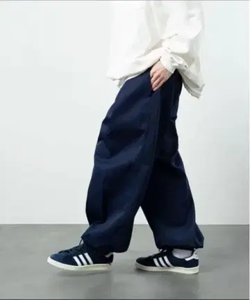 도라이치 x 프릭스스토어 별주 턱 팬츠 네이비 M 사이즈