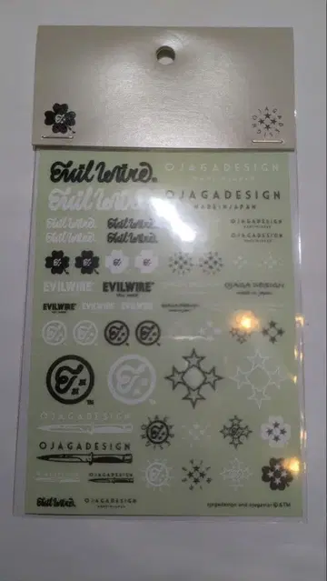 Evil Wire OJAGADESIGN 스티커 시트