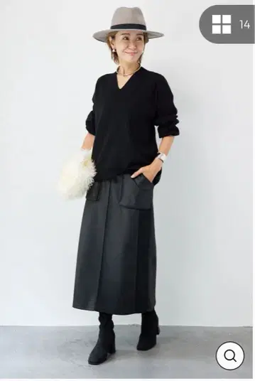 마쉬멜로우 코팅 스커트/PLAS OTO.HA 플러스오토하