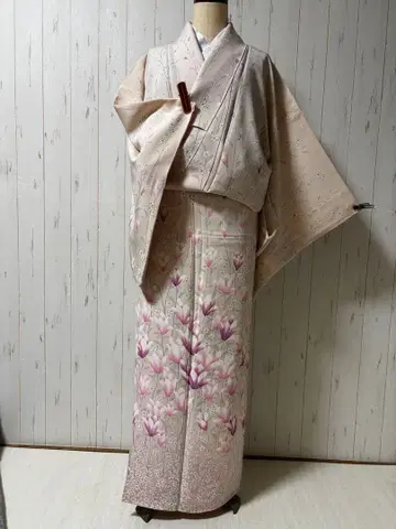 유젠의 튤립 무늬 츠케사게 m4398