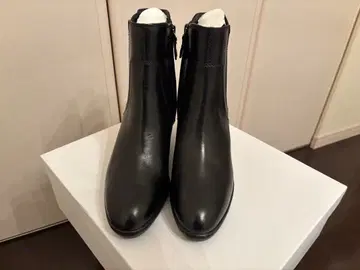 미사용 ] GEOX 이탈리아 가죽 사이드 고어 부츠 23cm