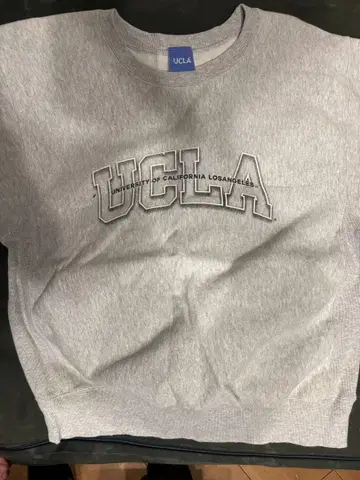 레어템 UCLA 그레이 크루넥 트레이닝복