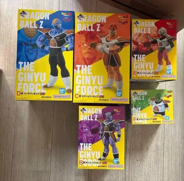 드래곤볼 Z 기뉴 특전대 피규어 5체 세트