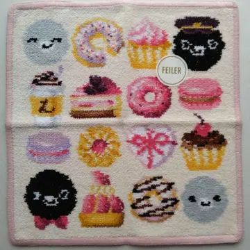 미사용 새상품 FEILER 페이러 손수건 도쿄수박펭귄 돌체