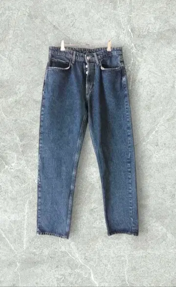 새상품급 자라 블루 다크 블루 스트레이트 데님 M 사이즈 ZARA