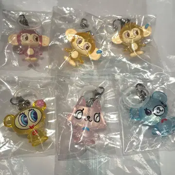 나루미야 가챠가챠 메지루시 액세서리 6개 세트