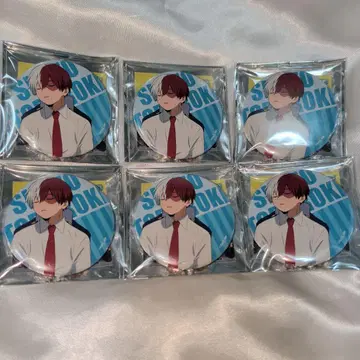 토도로키 쇼토 히어로즈냅 캔뱃지 6개