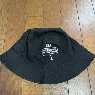 WIND AND SEA 버킷 햇 블랙