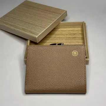 [ 황궁 어소 한정판 ] 천연 가죽 장지갑 주황색 초희귀 미사용 새상품