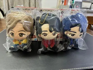 미세스 그린애플 제일복권 A상 마스코트 봉제 인형 3체 세트 덤 포함