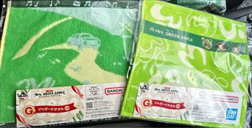 미세스 그린애플 제일복권 G상 자카드 타월 2장 세트