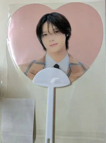 MINI CLEAR PICKET 하트형 부채 &TEAM K