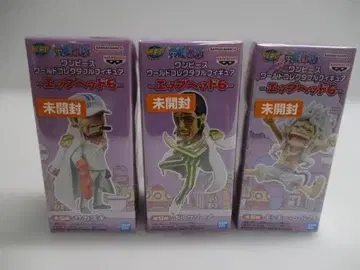 [ 미개봉품 ] 원피스 월드 컬렉터블 피규어 3체 세트