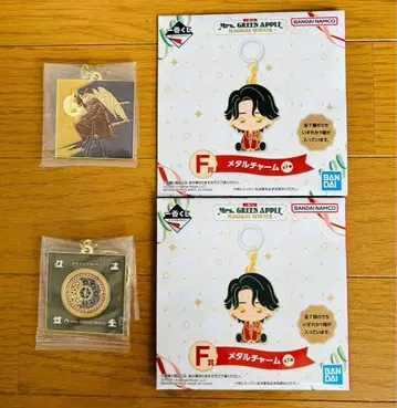 Mrs. GREEN APPLE 미세스 제일복권 F상 메탈 참
