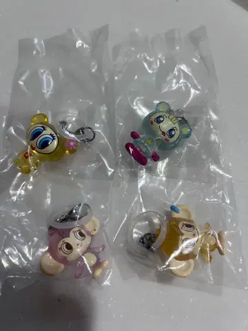 나루미야 캐릭터즈 메지루시 액세서리 4개 세트 메조 피아노 가챠가챠