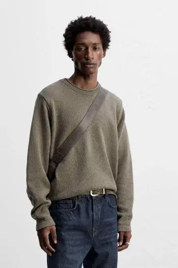 zara origins 롤업 틸 스웨터