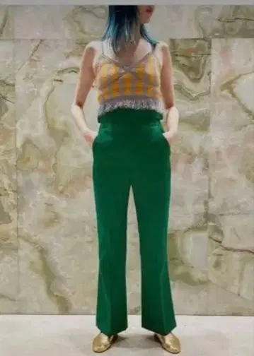 H BEAUTY&YOUTH TW HIGH WAIST TROUSERS