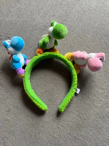 요시 봉제 인형 머리띠