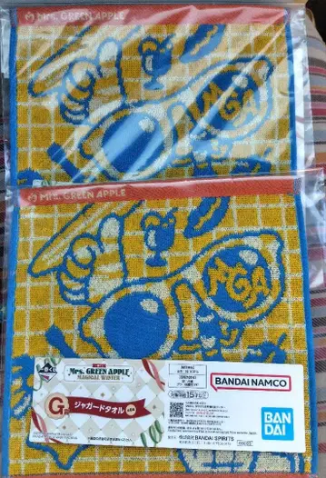 Mrs. GREEN APPLE 자카드 타월 2장 세트 제일복권
