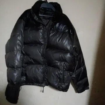 STEVENSON 블랙 / 진한 그레이 다운 자켓 M