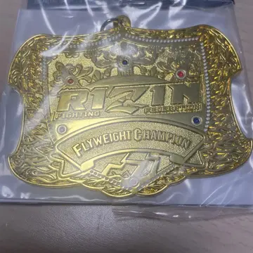 제일복권 RIZIN D상 챔피온 벨트 메탈 참 페더급