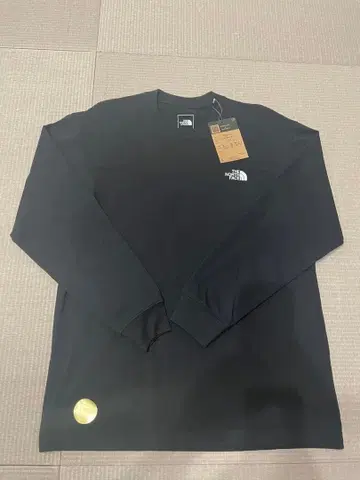 THE NORTH FACE 블랙 롱 슬리브 티셔츠 M