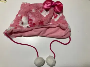 유니버설 스튜디오 재팬 USJ 키티 팬캡 핑크