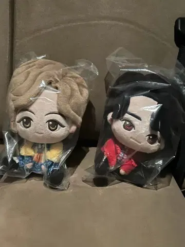 미세스 그린애플 봉제 인형 마스코트 2체 세트 A상