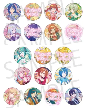 프로세카 벌스데이 캔뱃지