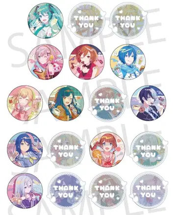 프로세카 벌스데이 캔뱃지