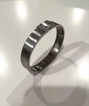 [ 빈티지 뱅글 ] 실버 스테인리스 뱅글