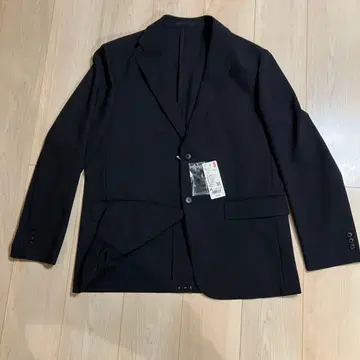 유니클로 감동 자켓 울 라이크 네이비