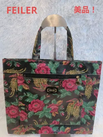 새상품급 FEILER 페이러 파라디스 P 핸드백 비닐 봉황