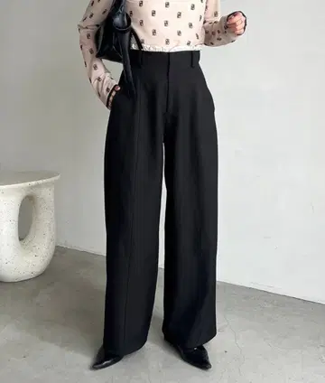 카프리슈 레마쥬 프릴 허리 팬츠 36