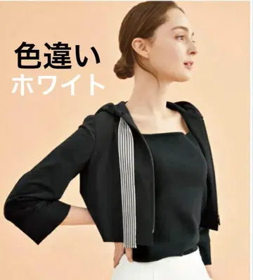 새상품급 폭시 뉴욕 마린 후디 숏 후드티