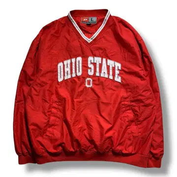 F1139 [ 즉시 구매 OK ] VINTAGE 나일론 풀오버 L 레드