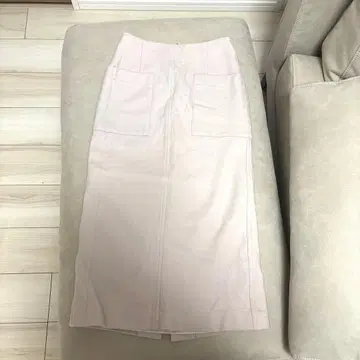 allureville 타이틀 스커트 핑크