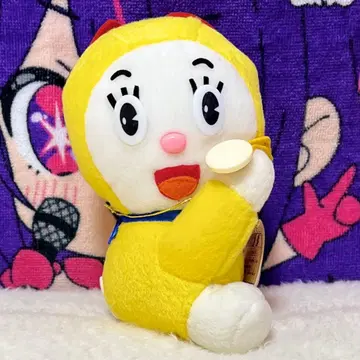 도라에몽 도라미짱 레트로 봉제 인형 커튼 빈티지