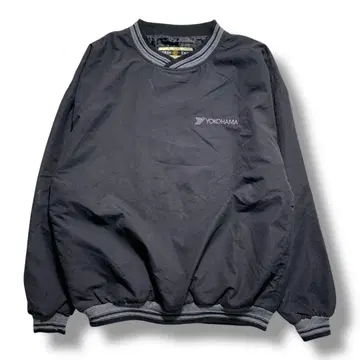 F1140 [ 즉시 구매 OK ] YOKOHAMA 나일론 풀오버 S 블랙