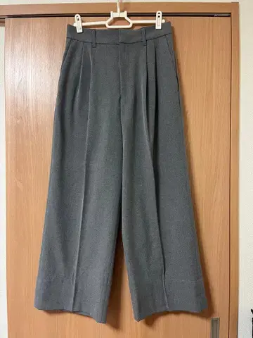 LOWRYSFARM 울 초 와이드 팬츠