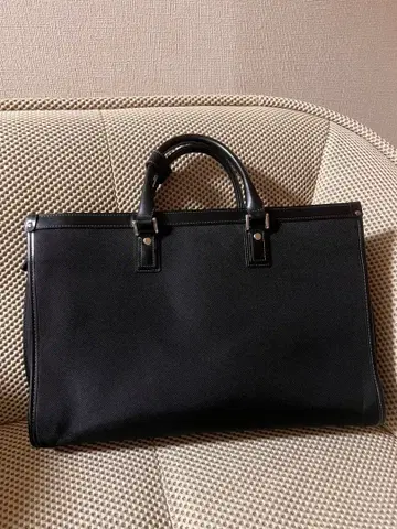 블랙 캔버스 비즈니스 백 (남성용)