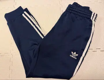 adidas 네이비 저지 팬츠 스트라이프