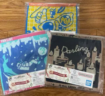 제일복권 Mrs. GREEN APPLE 미세스 G상 자카드 타월 3종